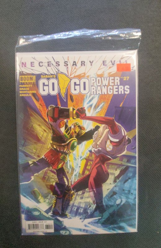 Saban's Go Go Power Rangers #27 (2020), raw, ungraded comic book — front cover