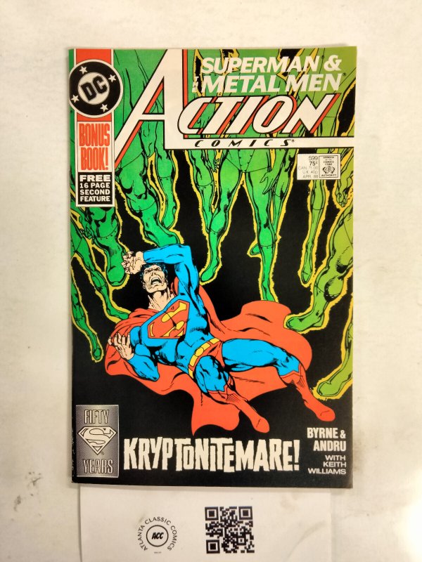Action Comics #599 (DC Comics), raw comic book in NM condition — front cover