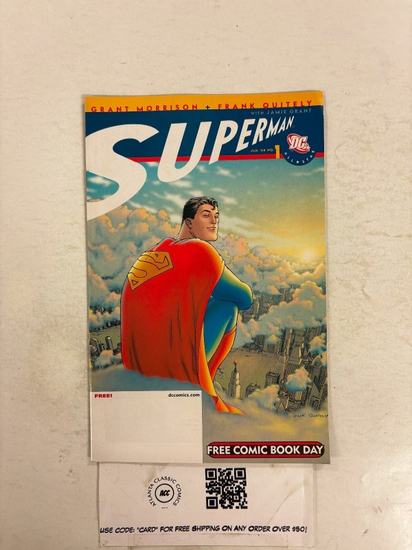 All-Star Superman FCBD #1 (DC Comics), raw comic book in NM condition — front cover