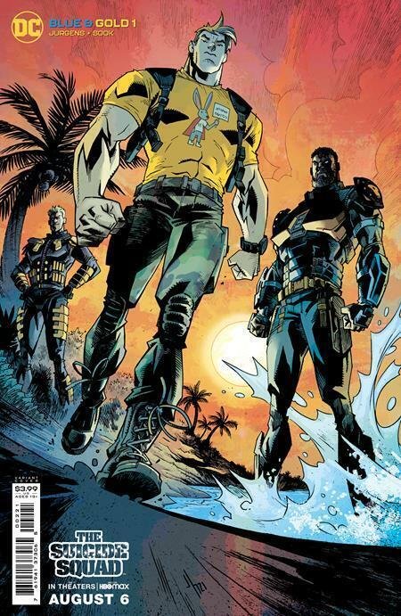 Blue and Gold #2 (DC Comics, 2021), raw, ungraded comic book — front cover