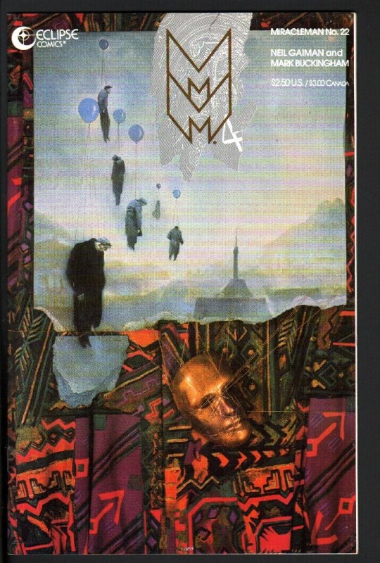 Miracleman #22-1991-Eclipse-Copper Age-Nice Copy-High Grade-Nm, raw comic book in NM condition — front cover