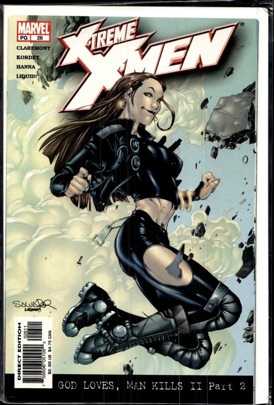 X-Treme X-Men #26 (2003), raw, ungraded comic book — front cover