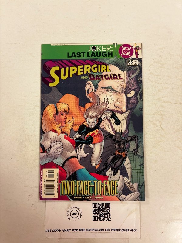 Supergirl #63 (DC Comics), raw comic book in NM condition — front cover