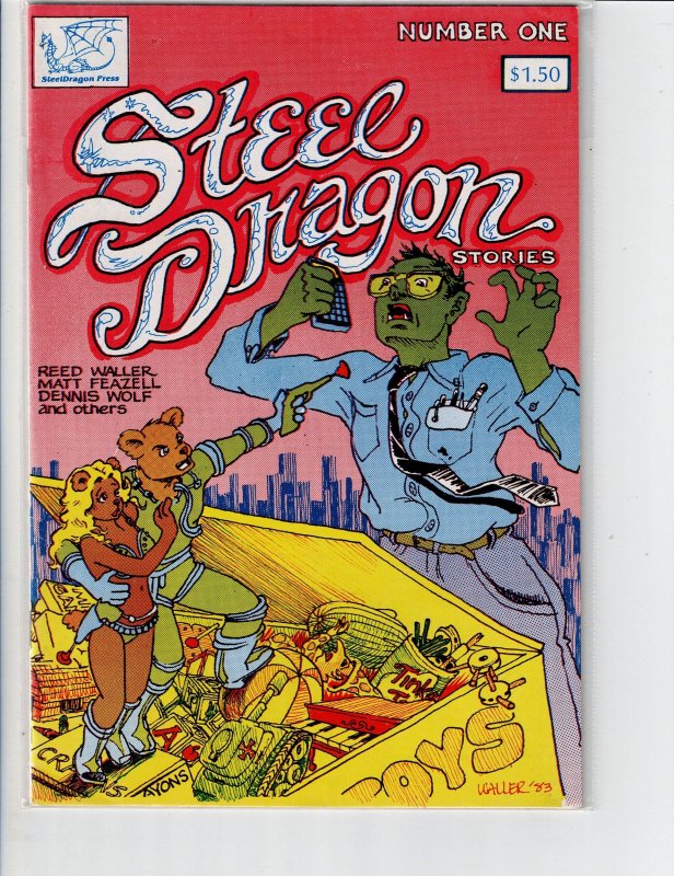 Steel Dragon Stories (1983) (1983), raw, ungraded comic book — front cover