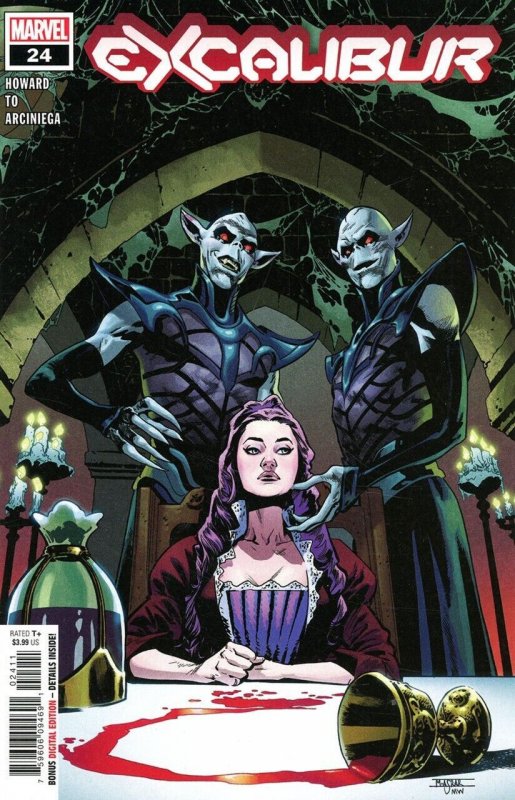 Excalibur #24 (Marvel Comics, 2019), raw comic book in NM condition — front cover