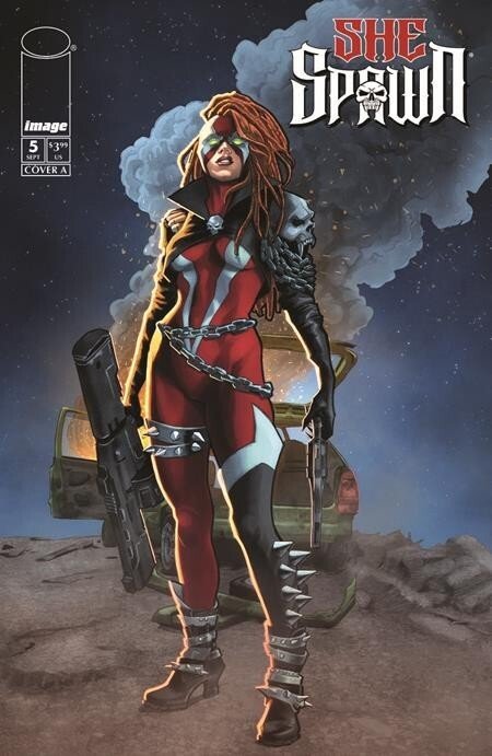 She Spawn #5 (Image Comics, 2026), raw, ungraded comic book — front cover