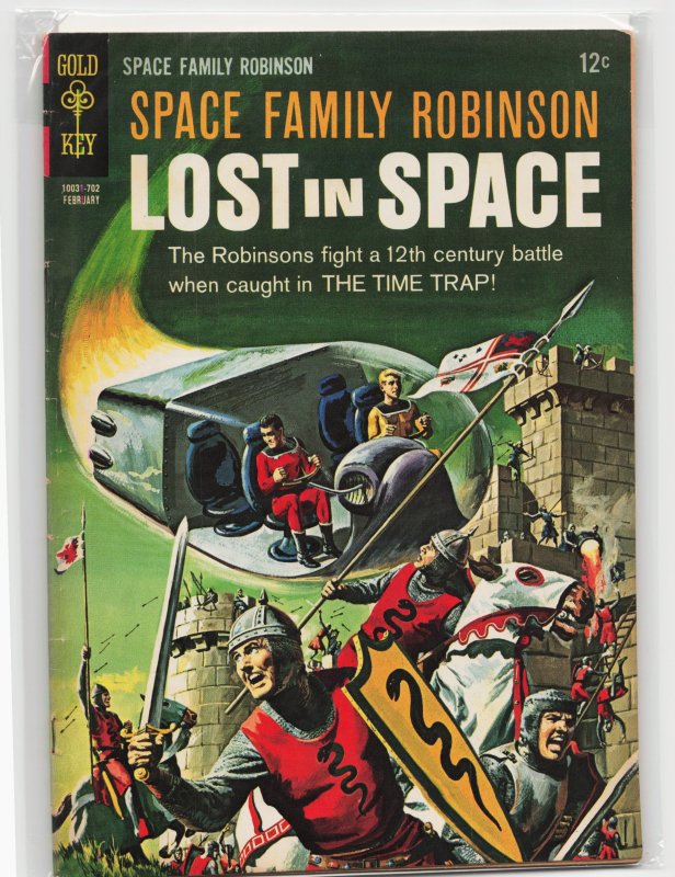Space Family Robinson #20 (Gold Key, 1967), raw, ungraded comic book — front cover