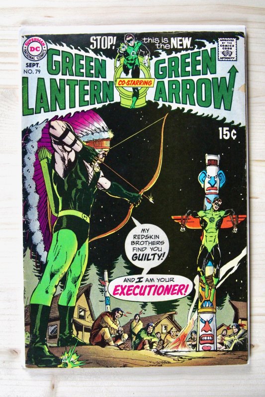 Green Lantern #79 (DC Comics, 1970), raw comic book in VG/FN 5.0 condition — front cover