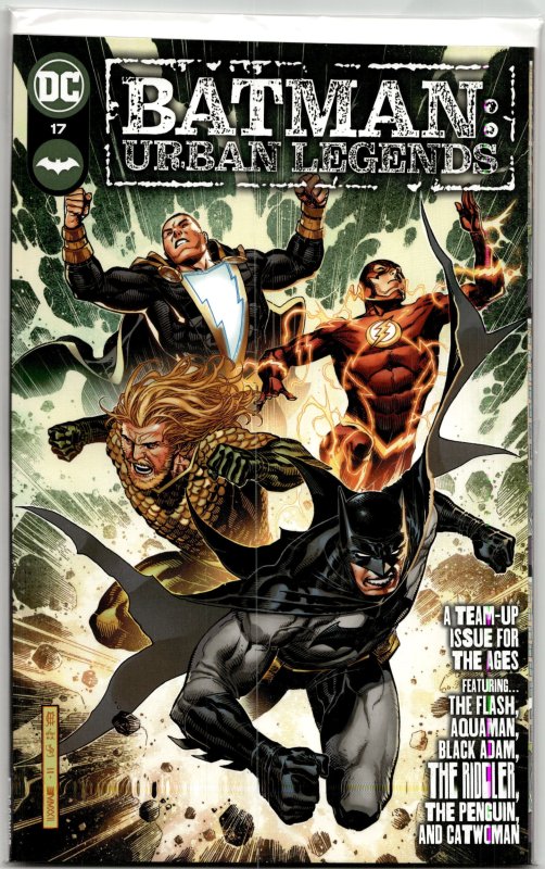 Batman: Urban Legends #17 (DC Comics, 2022), raw, ungraded comic book — front cover