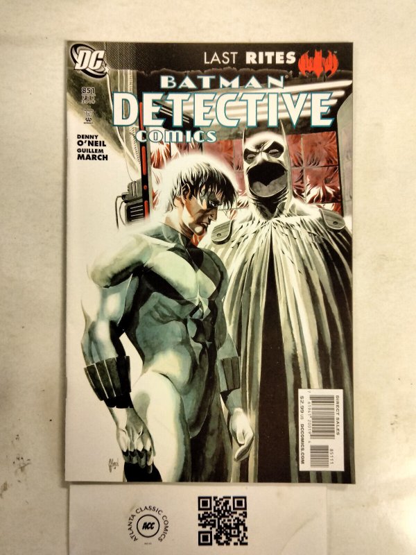 Batman Detective Comics #851 (DC Comics), raw comic book in NM condition — front cover