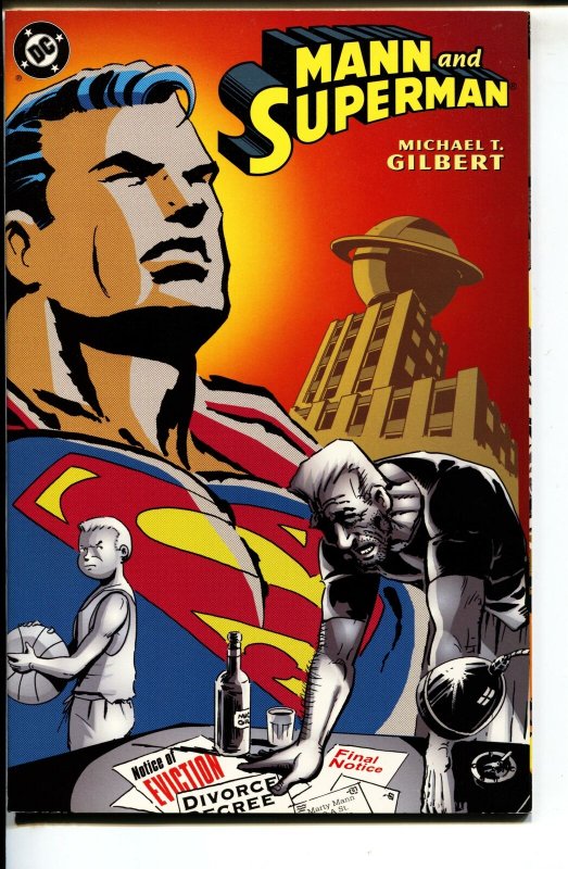 Mann and Superman-Michael T. Gilbert-Paperback, raw, ungraded comic book — front cover