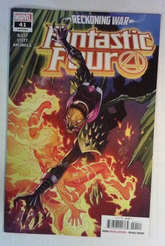 2022 Fantastic Four #41 (Marvel Comics, 2022), raw, ungraded comic book — front cover