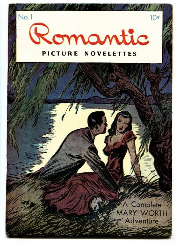 Romantic Picture Novelettes #1 (1949), raw, ungraded comic book — front cover