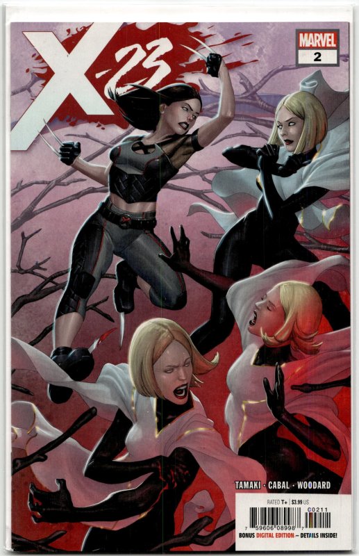 X-23 #2 (Marvel Comics, 2018), raw, ungraded comic book — front cover