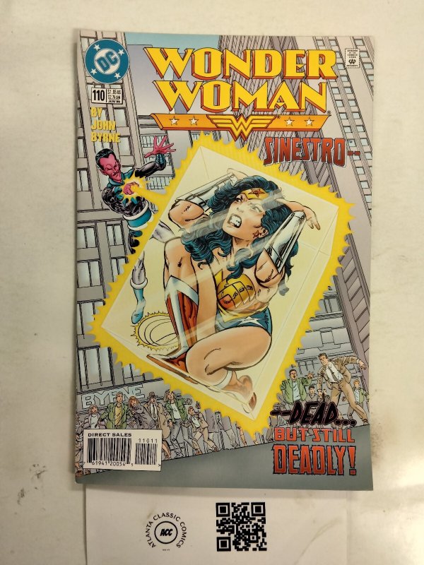 Wonder Woman #110 (DC Comics, 1996), raw comic book in NM condition — front cover