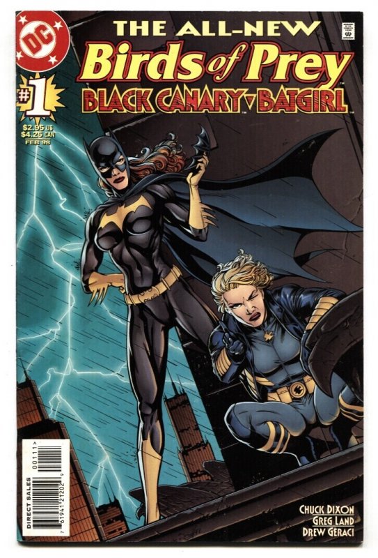 Birds of Prey: Batgirl #1 (DC Comics, 1996), raw comic book in VF/NM condition — front cover