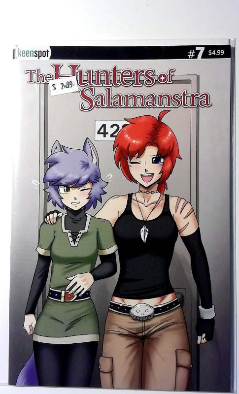 The Hunters of Salamanstra #7 (2017), raw, ungraded comic book — front cover