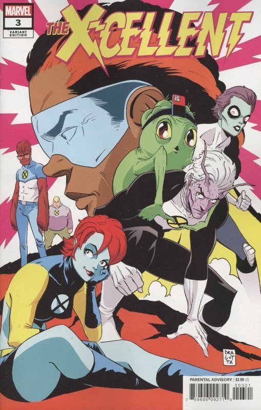 X-Cellent #3 (2022), raw comic book in NM condition — front cover
