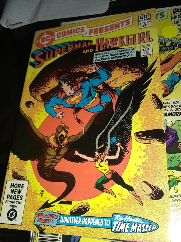 Superman Action Comics #526 (DC Comics), raw comic book in VF condition — front cover