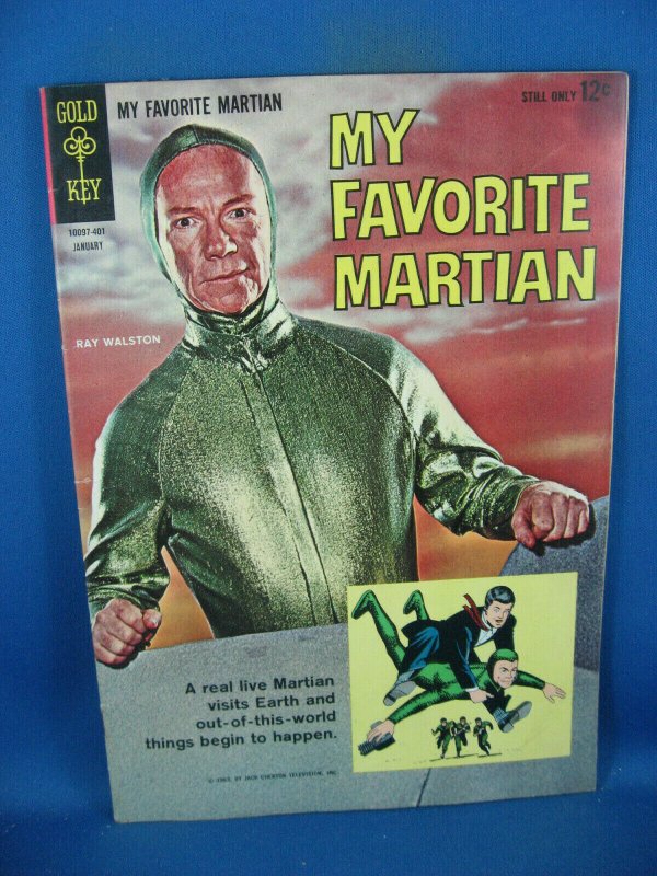 My Favorite Martian #1 (1964), raw comic book in VF+ condition — front cover