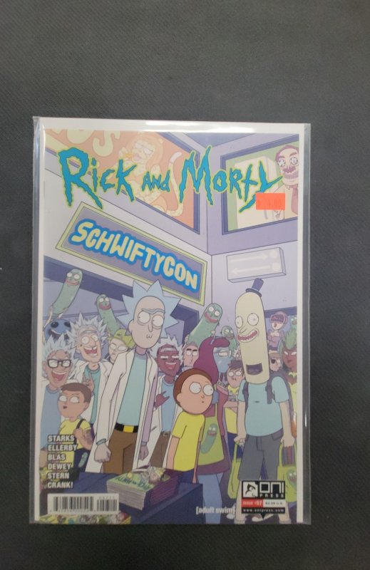 Rick and Morty #57 (2019), raw, ungraded comic book — front cover