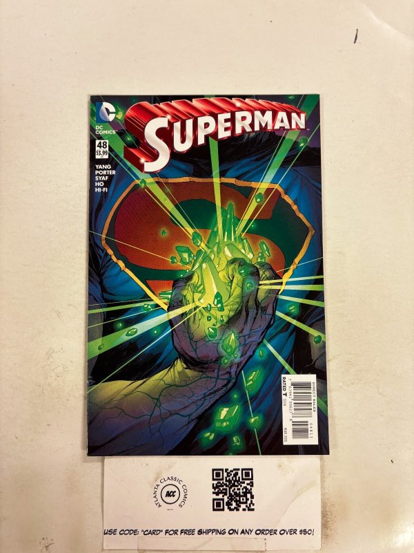 Superman #48 (DC Comics), raw comic book in NM condition — front cover