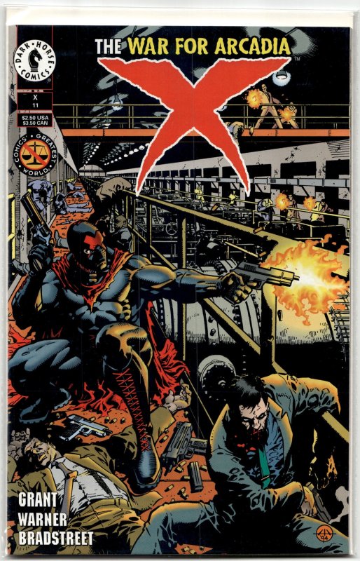X #11 (1995) #11 (Dark Horse Comics, 1995), raw, ungraded comic book — front cover