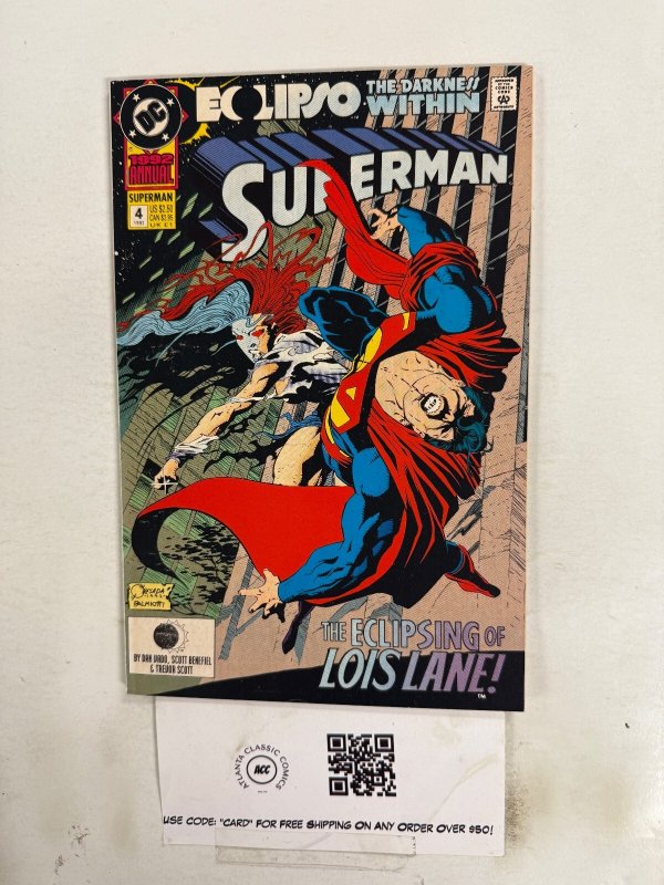 Superman Annual #4 (DC Comics, 1961), raw comic book in NM condition — front cover