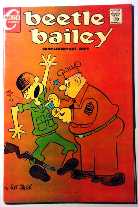 Beetle Bailey Complimentary Copy Giveaway #33 (1970), raw, ungraded comic book — front cover