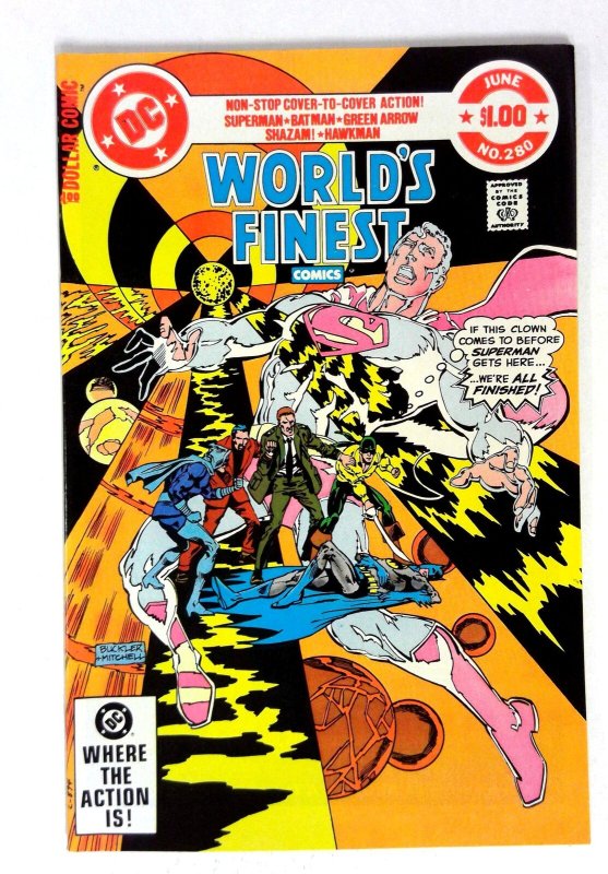 World's Finest Comics #280 (DC Comics, 1982), raw comic book in NM- condition — front cover