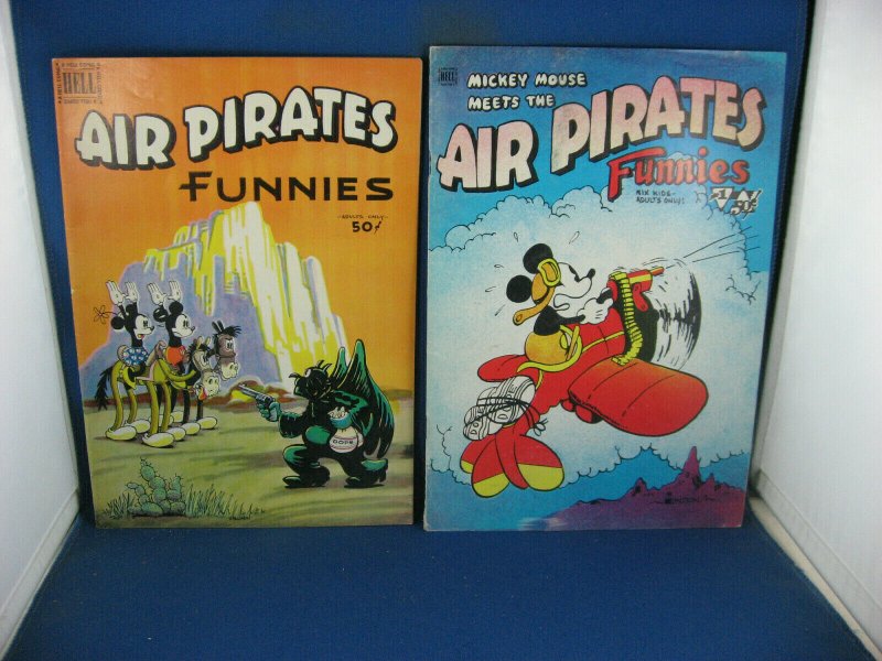 Air Pirates Funnies #1 (1971), raw, ungraded comic book — front cover