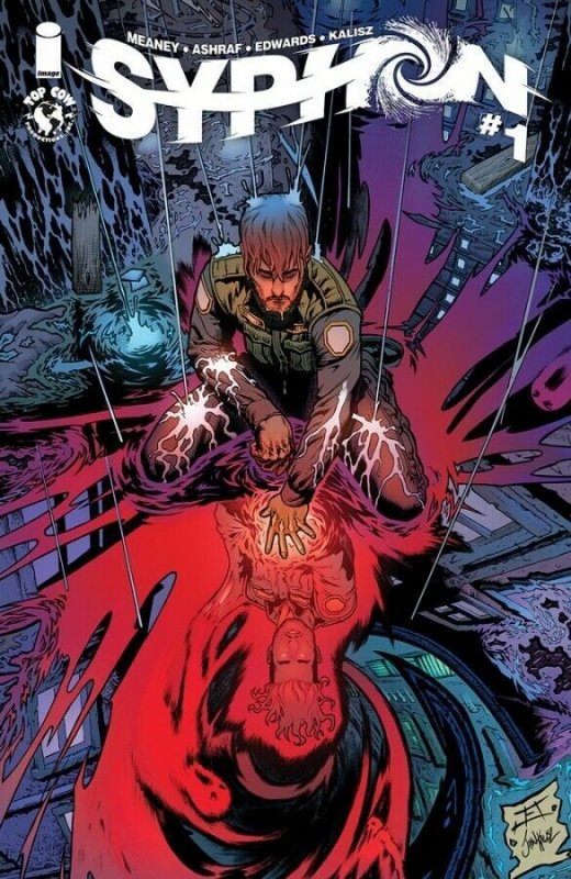 Syphon #1 (Image Comics, 2021), raw comic book in VF/NM condition — front cover