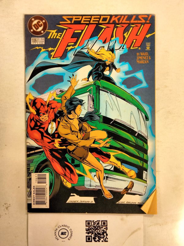Flash #106 (DC Comics, 1959), raw comic book in NM condition — front cover