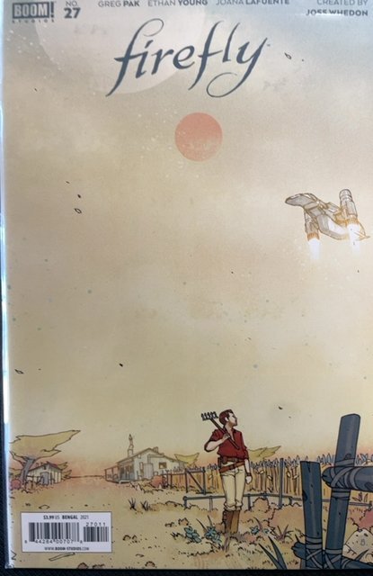 Firefly #27 (2021), raw, ungraded comic book — front cover