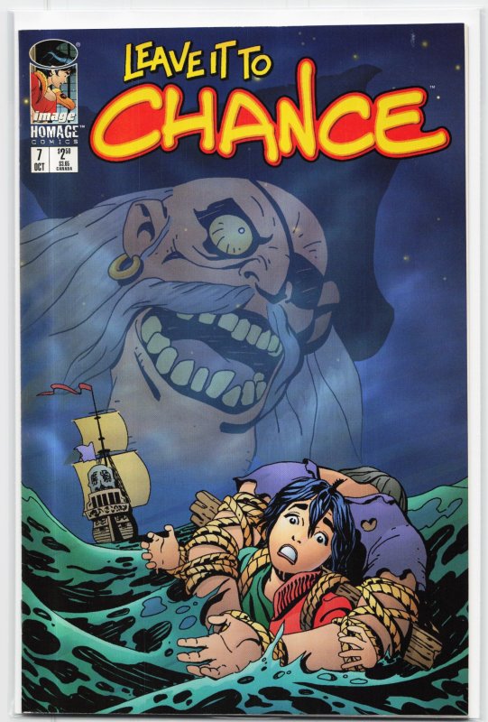 Leave it to Chance #7 (1997), raw, ungraded comic book — front cover