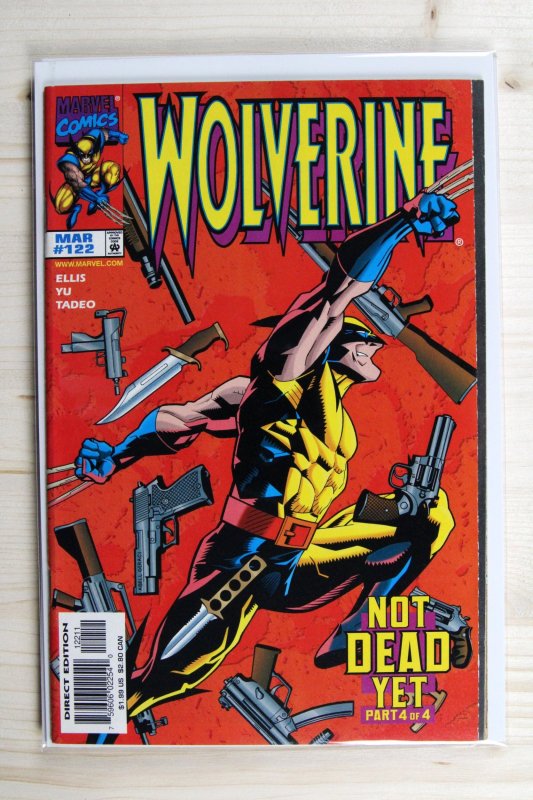 Wolverine #12 (Marvel Comics, 1989), raw comic book in NM- 9.2 condition — front cover