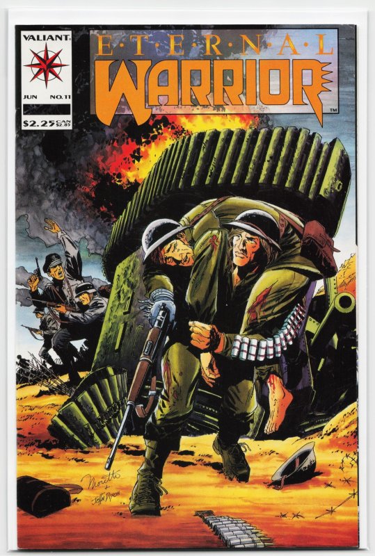 Eternal Warrior #11 (Valiant Comics, 1993), raw, ungraded comic book — front cover