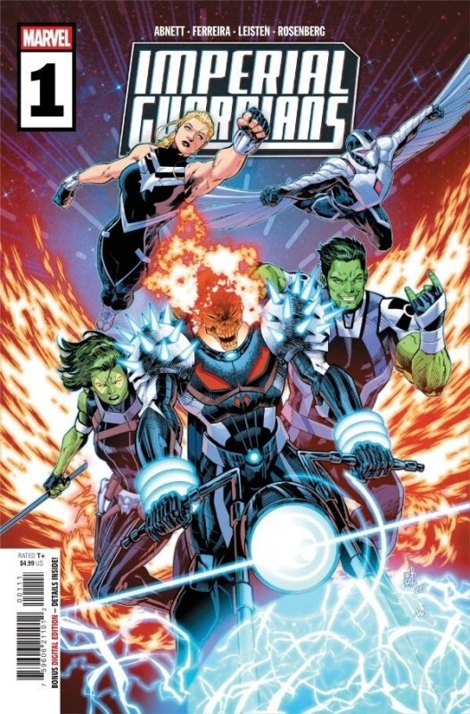 Imperial Guardians #1 (Marvel Comics, 2026), raw, ungraded comic book — front cover