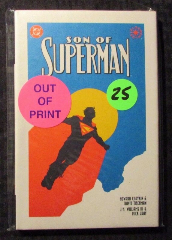2000 SON OF Superman by Howard Chaykin & David Tischman Hc/dj Nm/vf (2000), raw comic book in NM condition — front cover
