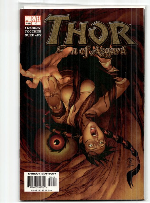 Thor: Son of Asgard #10 (2005), raw, ungraded comic book — front cover