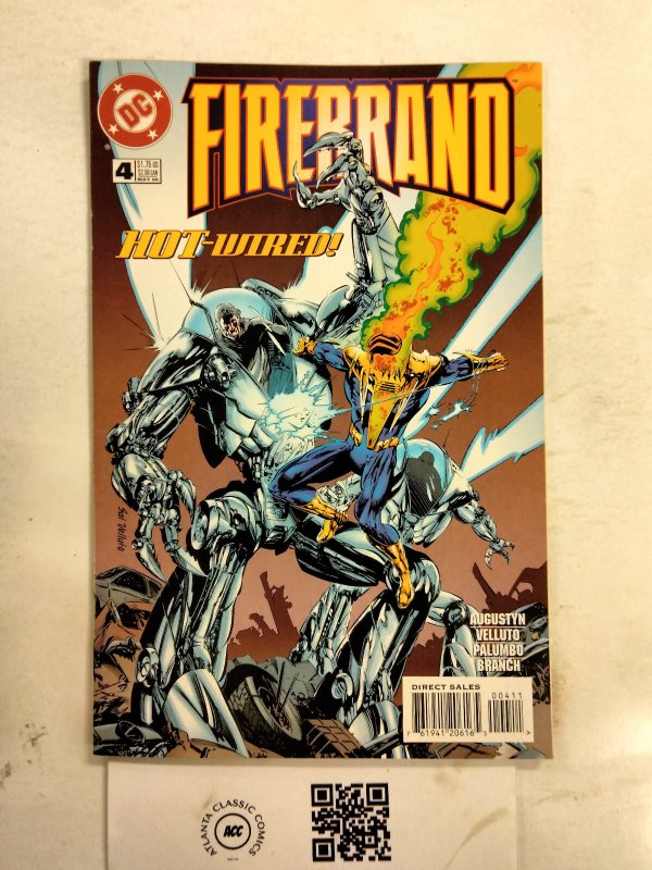 Firebrand #4 (DC Comics), raw comic book in NM condition — front cover
