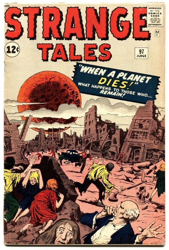 Strange Tales #97 (Marvel Comics, 1962), raw, ungraded comic book — front cover