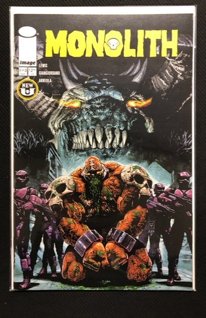 Monolith #1 (DC Comics, 2024), raw, ungraded comic book — front cover