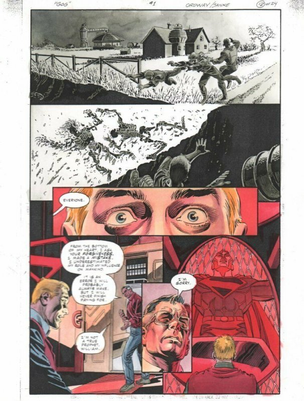 Gog (Villains) #1, raw, ungraded comic book — front cover