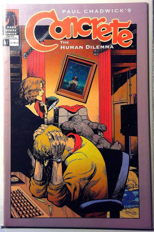 Concrete: Human Dilemma #4 (Dark Horse Comics, 2005), raw, ungraded comic book — front cover
