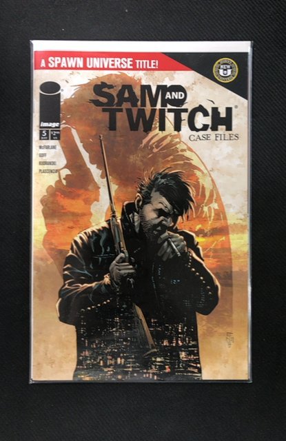 Sam and Twitch Case Files #5 (Image Comics, 2024), raw, ungraded comic book — front cover