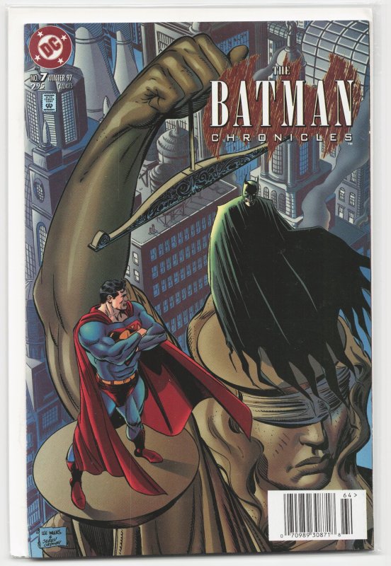 The Batman Chronicles #7 (DC Comics, 1996), raw, ungraded comic book — front cover