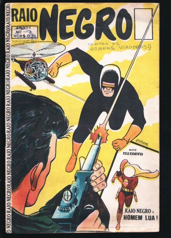 Raio Negro #2 (1994), raw, ungraded comic book — front cover