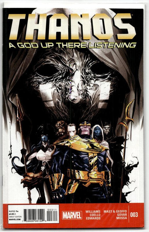 Thanos: A God Up There Listening #3 (2014), raw, ungraded comic book — front cover