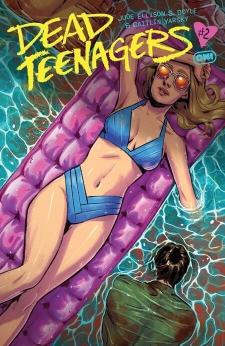 Dead Teenagers #2 (Oni Press, 2026), raw, ungraded comic book — front cover